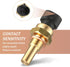 1 Pack Engine Coolant Temperature Sensor, ECT Temp Sensor Replacement Accessories, Automobile Parts, Compatible with Delphi 15404280 12191170 6081...