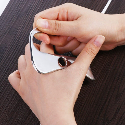Sport Stainless Steel Scraping Massage Tool,Muscle Scraper,Face Legs SPA Massage Tool Muscle Scraper Deep Relaxation Tissue Therapy Device Pain Re...