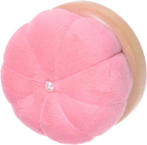 HARFINGTON Wooden Base Needle Pincushions Japanese Style Pin Cushions Round Pin Cushion Needle Holder for Sewing Quilting Needlework DIY Crafts, P...