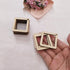 30PCS DIY Unfinished Wood Squared Diamond Hoop Earring Findings,Wood Findings for Earring Making,Diamond Earring Hoops for Macrame (2")...