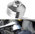 1 PC Automobile Oil Grid Wrench, 32MM Steel Hexagon Fillet High Torque Single Head Filter Socket Wrench Repair Accessory, Compatible with Most Mod...