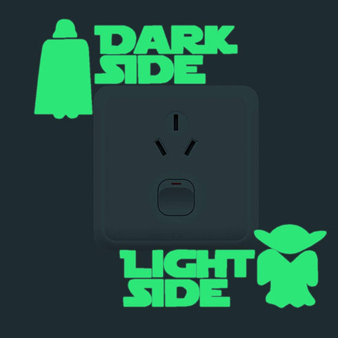 nacnic Star Wars (Glow in The Dark Sticker) - Wall Decals Vinyls for Home Wall Kids Bedroom Children Decoration...