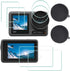 Screen Protector for DJI OSMO Action 3 Camera + Lens cap Cover, 0.3mm 9H Hardness Tempered Glass Protector, Anti-Scrach Anti-Fingerprint Anti-Bubb...