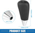 Automatic Transmission Gear Shift Knob for Toyota Land Cruiser 2008-2017 Black Cover Black Faux Leather Perforated...