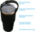 2 Pack Tumbler Carrier Holder Pouch for All 30oz Stainless Steel Travel Insulated Coffee Mug,DanziX Neoprene Sleeve with Carrying Handle,Fit for Y...