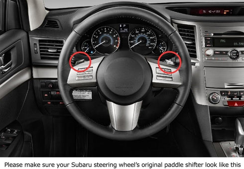 iJDMTOY Aluminum Paddle Shifter Extensions Compatible with Subaru BRZ Impreza WRX Legacy XV Crosstrek Red Matte Finish...