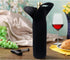 Wine Carrier, OFEILY Durable Neoprene Single Bottle Wine Tote Bag/Beer/Cans/champagne/Water or Drink Bottle Bag(1-Bottle, Black)...
