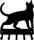 Cat #17 Key Rack - Small 6 inch Wide - Made in USA; Wall Mounted Holder for Home and Office...