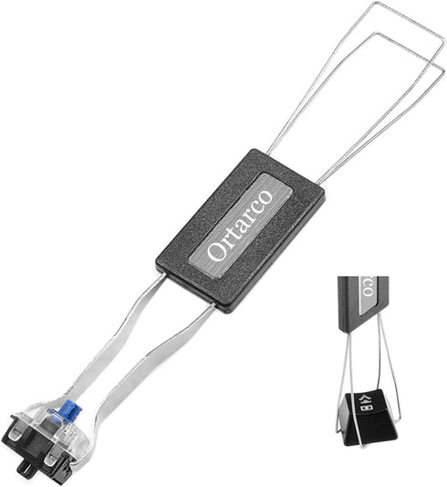 Ortarco Keycap Puller for Mechanical Keyboard Stainless Steel Keycap Remover Tool Fixing Keyboard Black...