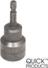 Quick Products QPLSJS Deluxe Quick-Connect Heavy-Duty Scissor Jack Leveling Socket for Power Drill - Each...