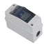 Disconnect Switch, IP65 Waterproof DC Disconnect Switch 40A Protective Transparent Cover Miniature Circuit Breaker with Distribution Box 1000V for...