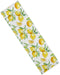 Microwave Oven Dust Cover, Yellow Lemon Watercolor Fruits Anti-Slip Refrigerator Dust Cover Washing Machine Top Cover with Storage Pockets 12" X 3...