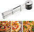 5 Wheel Pastry Cutter, Stainless Pizza Slicer, Expandable Pizza Slicer Multi-Round Pastry Knife Baking Cutter Roller Cookie Dough Cutter Divider...