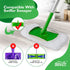 HOMEXCEL Reusable Microfiber Mop Pads Compatible with Swiffer Sweeper-Washable Wet Pad Refills for Wet & Dry Use,Floor Cleaning Mop Head Pads Refi...