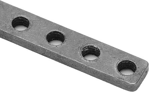 Threaded Plate, Mending Plates 2Pcs in 1 Bag 5 Holes High Accuracy Rustproof M4 Thread for Robotics Field...