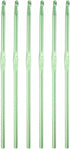 uxcell Aluminum Crochet Hook 4mm US Size G (Size 6) Knitting Needles for DIY Craft Yarn Green 6Pcs......