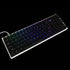 YMDK Double Shot 108 Dyed PBT Shine Through OEM Profile Keycap Rainbow Carbon Sunset Backlit Keycaps for MX Switches Mechanical Keyboard?Only Keyc...