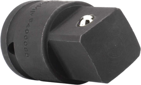 Genius Tools 3/4" Drive Impact Adapter with Steel Ball, 3/4"F × 1"M, Cr-Mo Steel - 640608B...