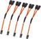 5pcs 150mm Y Type Extended Line Extension Lead Wire Cable for Futaba JR Y Harness Servo Lead Extension...