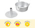 Wilton Round Aluminum Angel Food Cake Pan, Tube Bakeware for Fluffy Cakes, Durable, Even Heating, Rust-Resistant, Professional Quality, 10 in., Pa...