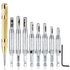 AFUNTA 8 pcs Center Drill Bit Sets with Automatic Center Punch, Self Centering Hinge Tapper Core Hole Puncher Woodworking Tools for Cabinet Door 5...