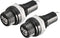 uxcell 2pcs AC 10A 250V 5mm x 20mm Black Electrical Panel Mounted Screw Cap Fuse Holder...