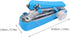 Blue Handheld Sewing Machine, Portable Mini Manual Sewing Machine Handy Needlework Tool Mini Sewer Machine Hand Stitcher Sewing Machine, Quilting ...