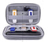 Hard Shell Nylon Diabetic Supplies Case, Mesh Pocket Organizers Travel Kits Storage Bag for Glucose Testing Kit Blood Sugar Monitor Lancing Device...