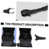 3pcs Stroller Connector for Twins Dual Stroller Connectors for Maximum Flexibility Theme Parks and Travel...