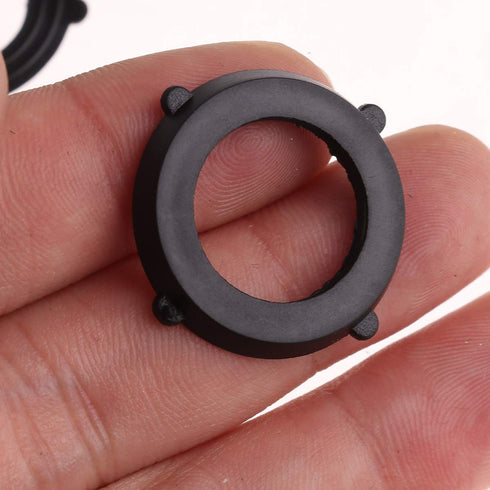 50 Pack Garden Hose Washers Fit All 3/4" Standard Water Hose Washers and Faucet Fittings, Heavy Duty Rubber Washer Seals Pressure Hose Washers...
