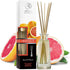 Reed Diffuser Grapefruit 3.4 Fl Oz - Room Diffuser with Grapefruit Essential Oil - Home Fragrance - Aromatherapy Air Freshener - Oil Diffuser - Sc...