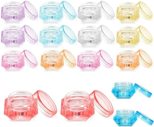16pcs DIY Painting Tool Glue Clay Wax Holder Storage Container,Diamond Drilling Mud Painting Storage Bottle for DIY Art Craft (Diamond Shape,16pcs...