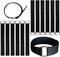 12 inch Reusable Fastening Cable Straps - Hook and Loop Fixing Straps - 12 Pack...