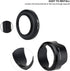 (1+1) Screw on + Bayonet Lens Hood Shade for Nikon Z30 Z50 Z fc Dual Lens Kit (Nikkor Z DX 16-50mm & 50-250mm) Replaces HN-40 and HB-90A Lens Hood...