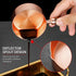 Mini Sauce Pan, Rose Gold Stainless Steel Butter Warmer with Pour Spout and Wooden Handle for Home Kitchen Cooking Ware(1/4cup)...