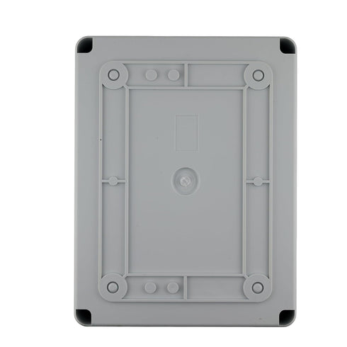 8 Way Circuit Breakers Box Distribution Protection Box with DIN Rail, Transparent Cover ABS Waterproof Breaker Box IP65 for Miniature Circuit Brea...