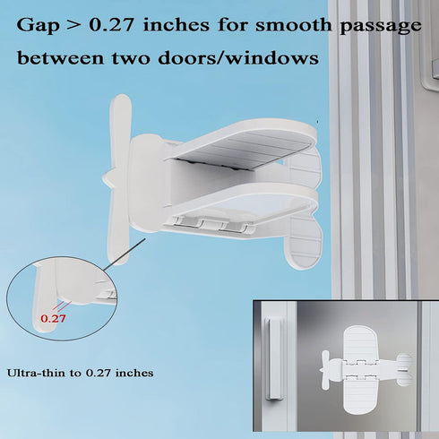 Sliding Door Child Lock,4Pack Sliding Glass Door Child Safety Lock,Window Child Safety Locks,Sliding Door Lock for Child Safety...