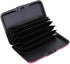 ELFISH RFID Blocking Credit Cards Holder Aluminum Wallet Metal ID Case for Men Women (Big pink flower)...