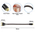 XMSJSIY RCA Cable Car Audio Y Splitter Cable Female to Dual Male Gold Plated Stereo Audio Adapter Gold Plated Plug Connectors Extension Cord for A...