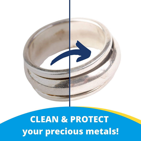 Carbona Silver Wipes | Metal Cleaner & Polish | 12 Wipes, 2 Pack...