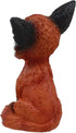 Mulandd YTC Brown and Black Smiling Fox TeeHee Themed Decorative Figurine Statue...