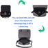 BOMKEE Camera Inserts Lens Padded Insert Liner DSLR SLR Protective Bag Camera Cube Roomy Case Waterproof Foldable pouch for Camera Lens Accessorie...