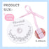 VGOODALL Pink Gingham Ribbon, 50Yd Buffalo Checker Ribbons Crafts Ribbon for Picnic School Mothers Day Gift Wrapping...