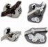 RUBYCA Clip Lock Clasps Beads w/Silicone O-Ring Stopper fit European Charm Bracelet (40pcs Silver)...