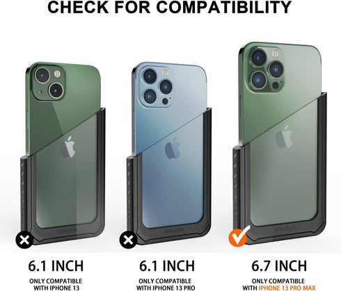 inkolelo Aqua Shield Series Designed for iPhone 13 Pro Max Waterproof Case Built-in Screen Full-Body Protector with Neck Lanyard for iPhone 13 Pro...