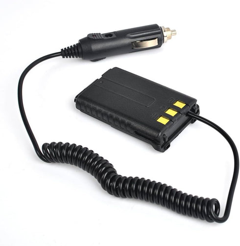 Battery Eliminator Car Charger for Baofeng Transceiver Ham Radio UV-5R UV-5R+ UV-5RA UV-5RA+ UV-5RB UV-5RC UV-5RD UV-5RE UV-5RE Plus Walkie Talkie...