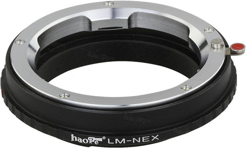 Haoge Lens Mount Adapter for Leica M LM VM ZM Mount Lens to Sony E Mount NEX Camera such as a3000 a3500 a5000 a5100 a6000 a6400 a6500 A7 A7R A7S A...