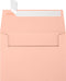 LUXPaper A4 Invitation Envelopes | Peel & Press | 4 1/4" x 6 1/4" | Blush Pink | 80lb. Text | 50 Qty...