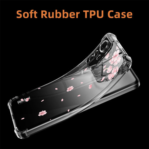 3 Pack for Hot Pepper Serrano 3 A95B Case Clear,Transparent Shockproof Protective Phone Cases Slim Thin Cute Pink Cover for Hot Pepper Serrano 3 A...