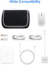 LENTION Tech Pouch Storage Small Bag Cases for Accessories Laptop MacBook Power Adapter, Wireless Mouse, iPhone Charger, Cellphone, Power Bank, Co...